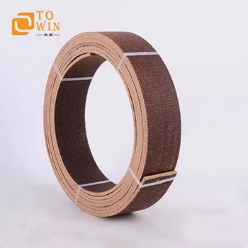Asbestos woven resin brake roll lining
